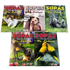 Pack 5 Sopas de Letras para Adultos — vista 1
